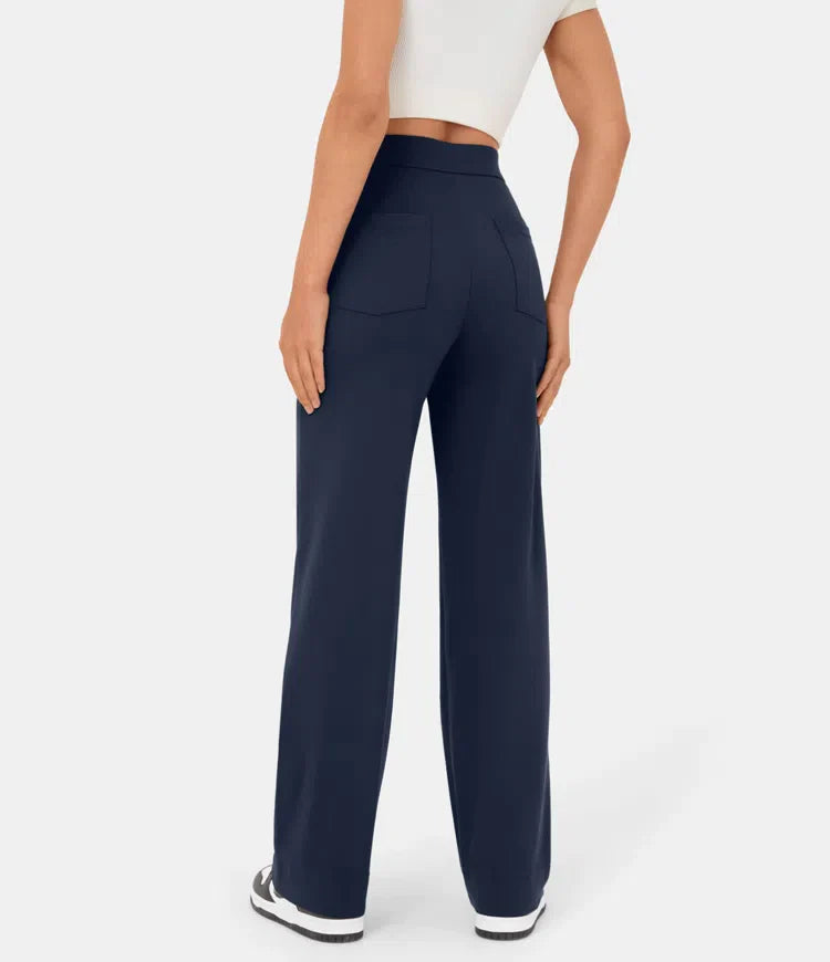 Denise Elastic & Stretch Casual Pants