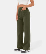 Denise Elastic & Stretch Casual Pants