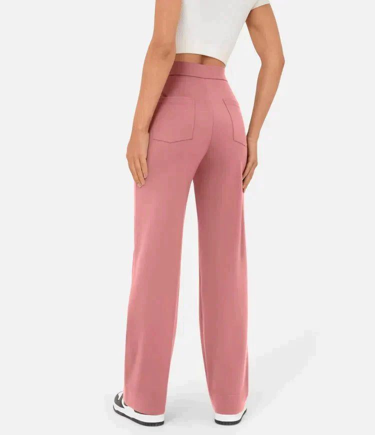 Denise Elastic & Stretch Casual Pants