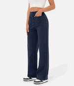 Denise Elastic & Stretch Casual Pants