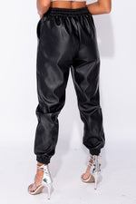 Leather Look Jogger Sarah